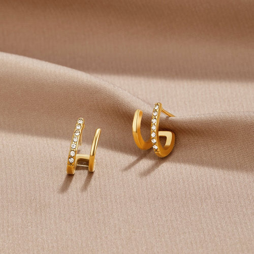 Laila™ | Boucles d’oreilles Crystal Claw scintillantes