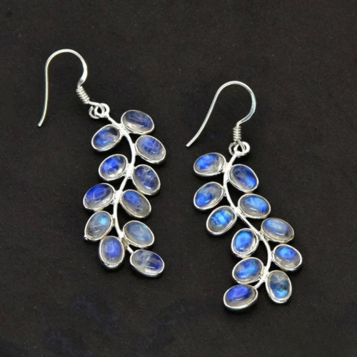 Nina™ | Boucles pierre de lune