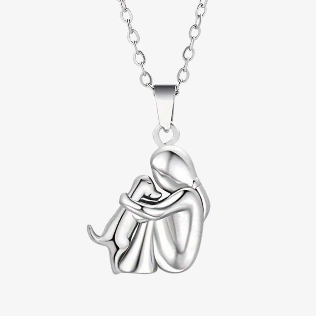 Elin™ | Collier avec pendentif en forme de chien