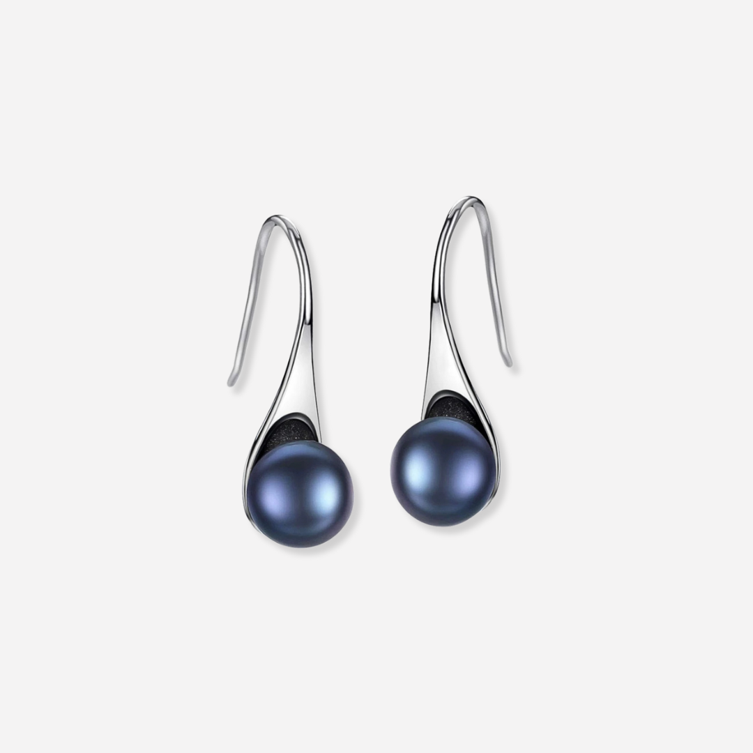 Éloïse™ | Boucles d’oreilles pendantes classiques avec perle