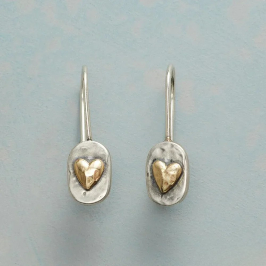 Amaya™ | Boucles cœur bicolores