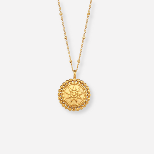 Starlight™ | Collier avec Médaille Dorée