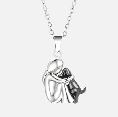 Elin™ | Collier avec pendentif en forme de chien