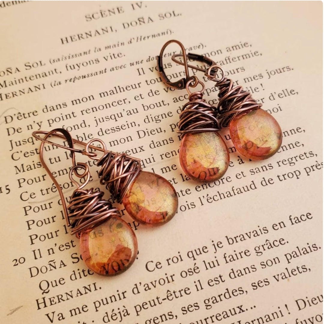 Boucles d'oreilles Rétro Luciole
