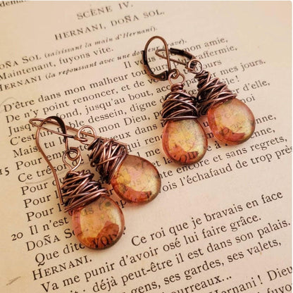 Boucles d'oreilles Rétro Luciole