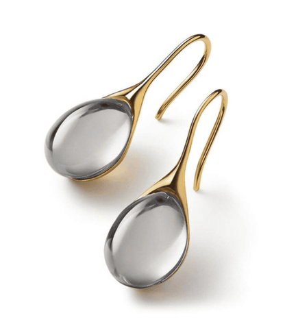 Créoles Minimalistes en Cristal