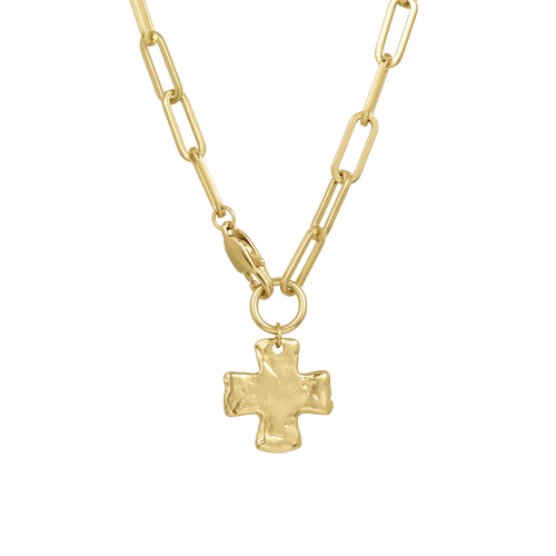 Collier Croix Chunky