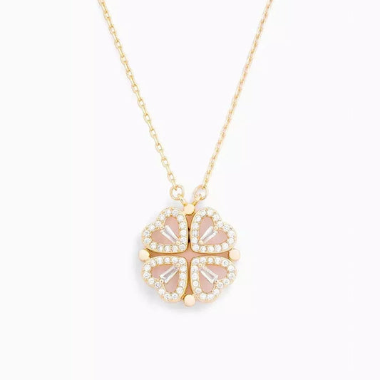Collier Cœur Porte-Bonheur Élégant