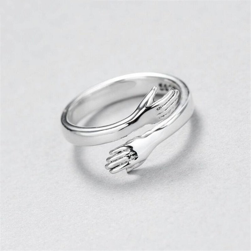 Bague ajustable en argent sterling