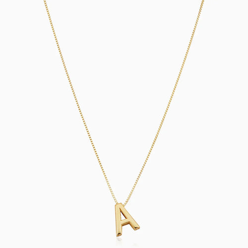 Collier Initial Lettre d'Amour | Or