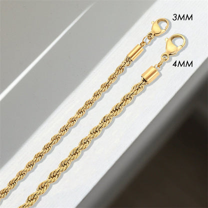 Bracelet chaîne tressée Olivia