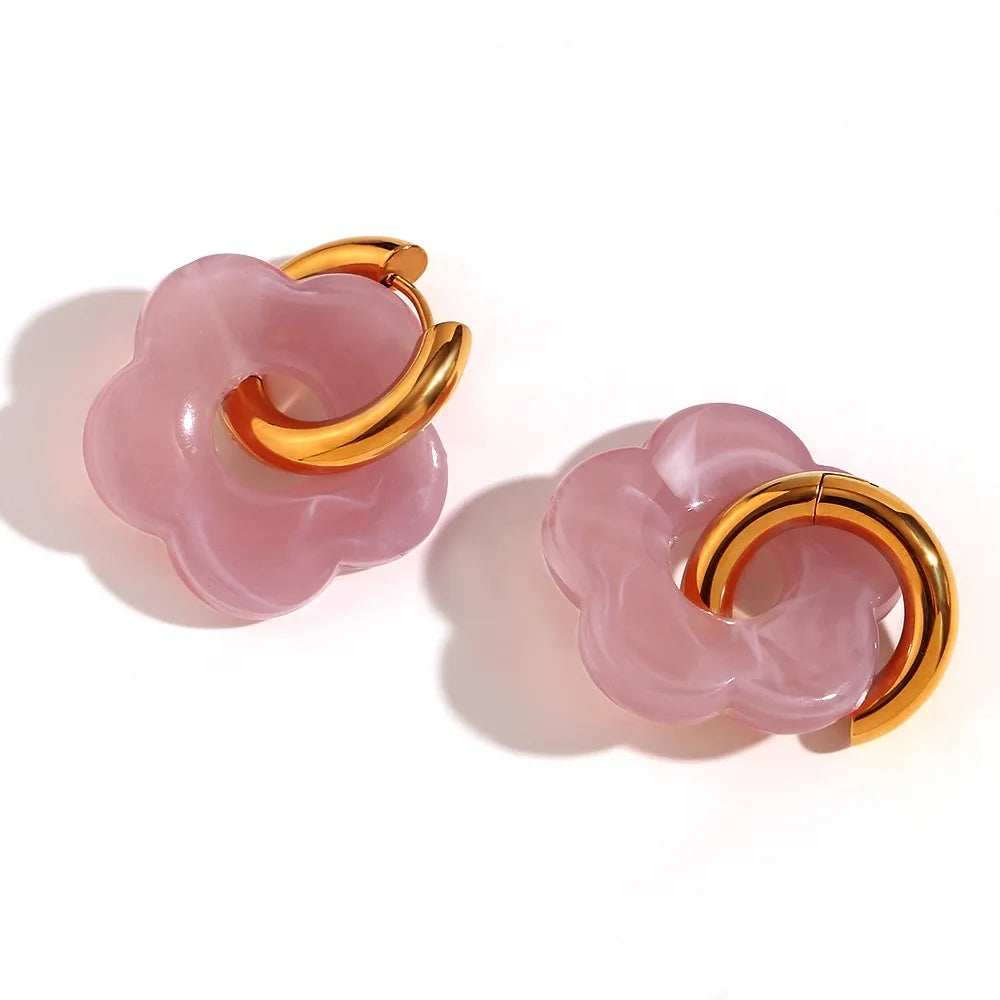 ZARA™ | Boucles d’Oreilles Fleur Tendance