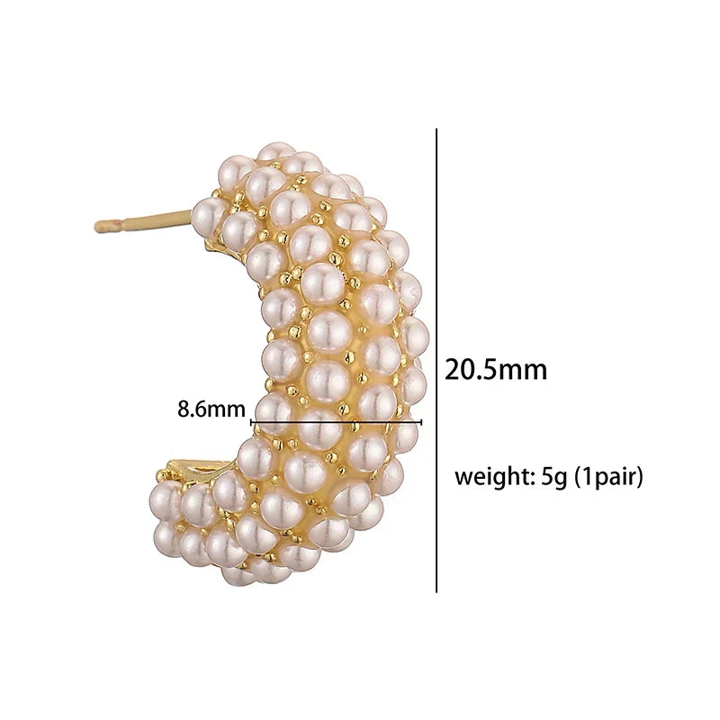 Isabelle™ | Boucles d’oreilles classiques avec perle