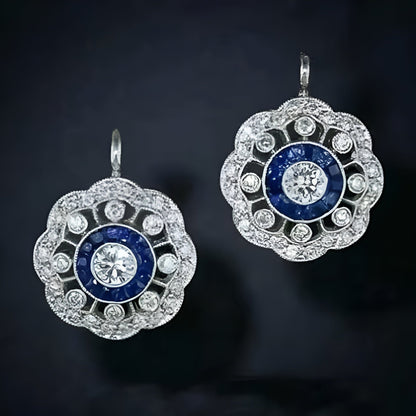 Yséa™ | Boucles d’oreilles mandala en cristal