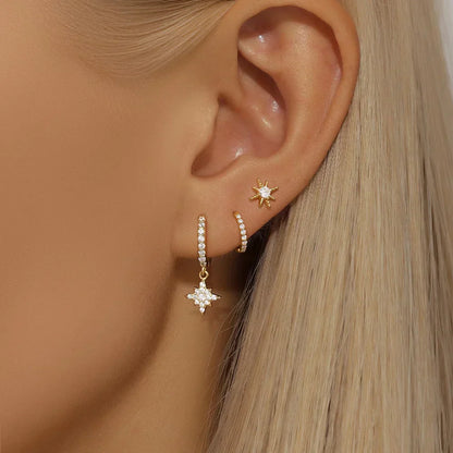 STELLA™ | Set de Boucles d’Oreilles Étoile