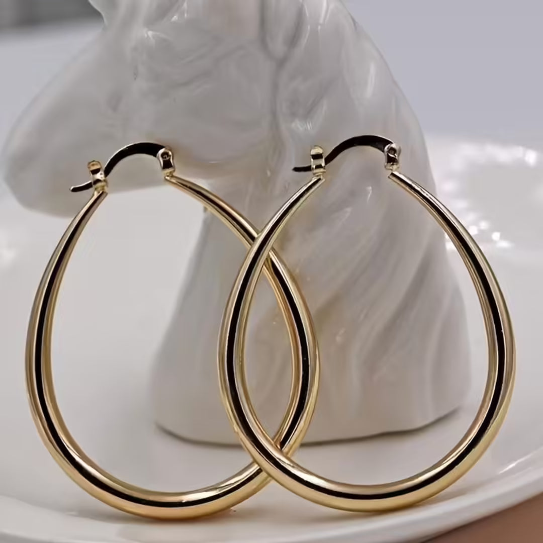 Exclusives Boucles d'Oreilles Vintage en Or
