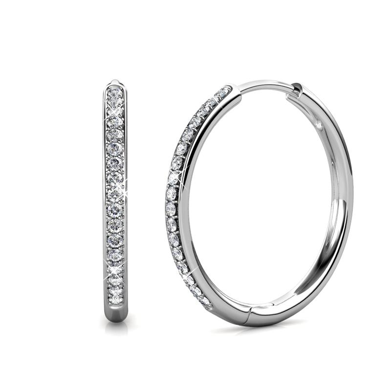 Boucles d'oreilles Sorel Pavé | Or
