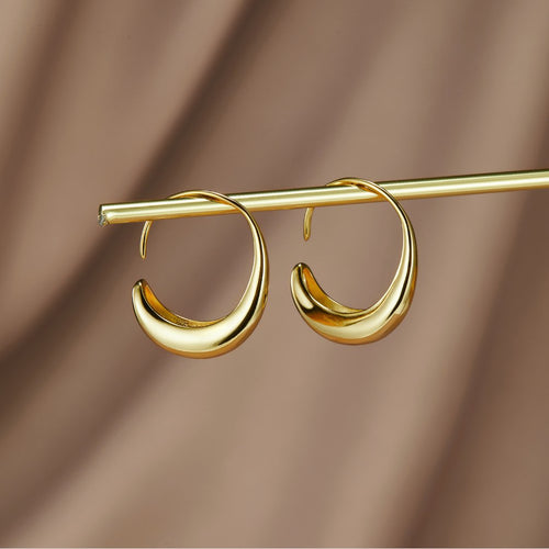 Cina - Boucles d'oreilles pendantes en cercle