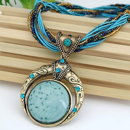 Collier Pendentif Bohème