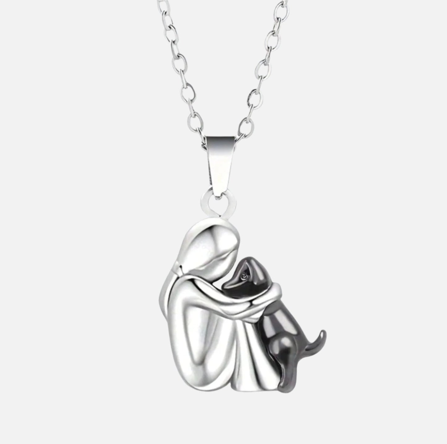 Collier Pendentif Étreinte
