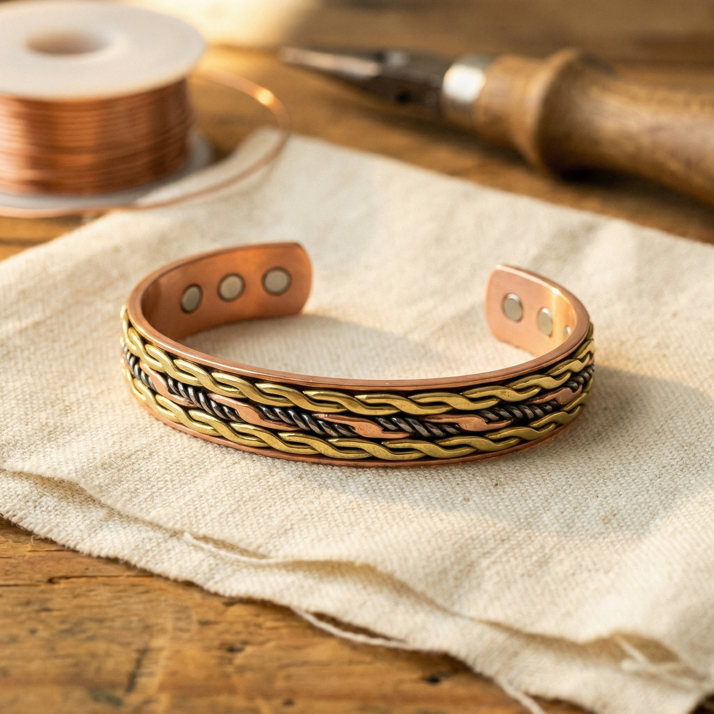 Bracelet en cuivre Marguax