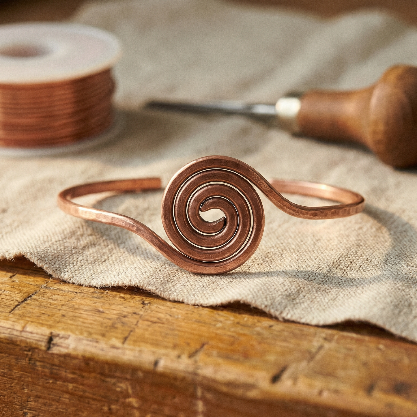 Bracelet de cheville en cuivre Marguax