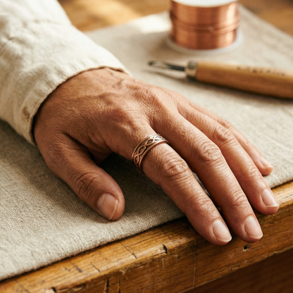 Bague en cuivre Char de Veraivre Char de Marguax