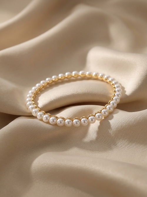 Sami™ | Bracelet perlé en nacre naturelle