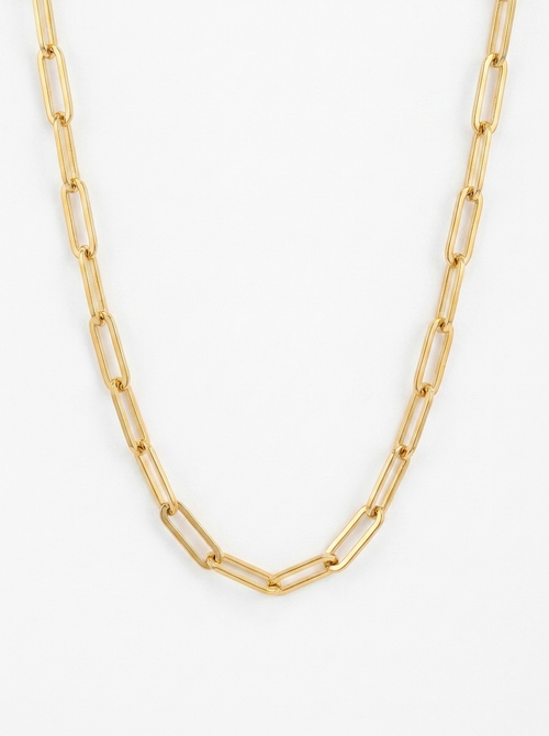 Ledia™ | Collier Maille Paperclip