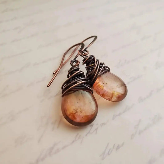 Boucles d'oreilles Rétro Luciole