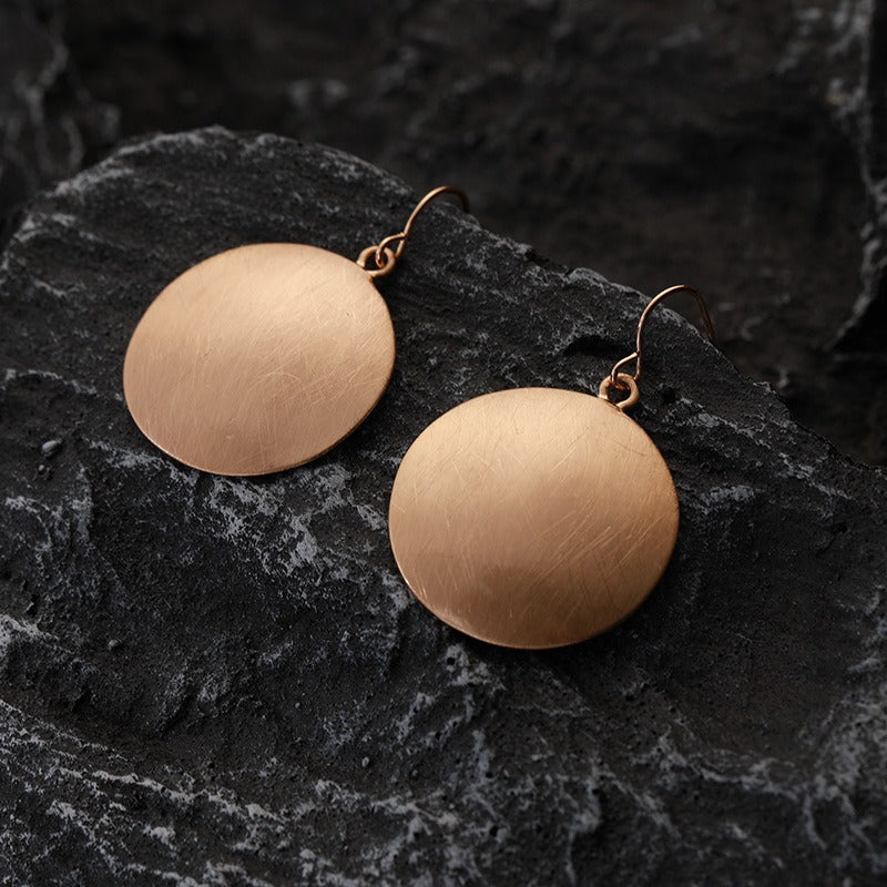 Boucles d’Oreilles Vintage Plaqué Or
