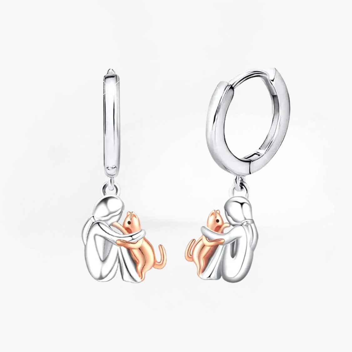 ISLA | BOUCLES D'OREILLES EN ÉTREINTE DE CHAT